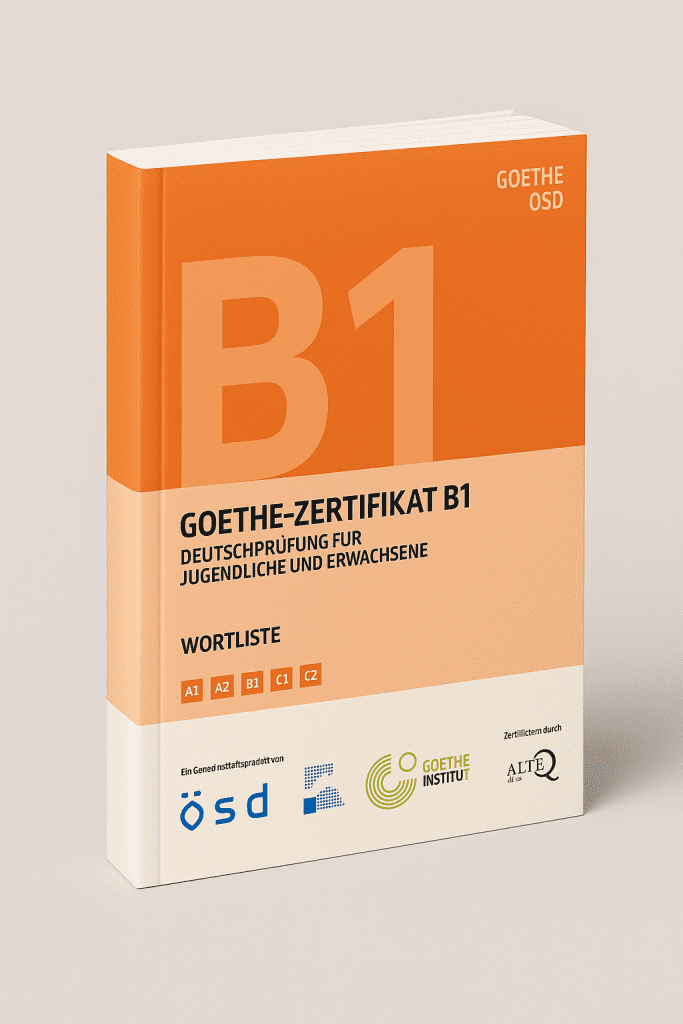 Goethe Zertifikat B1 Deutschprufung Fur Jugendliche Und Erwachsene